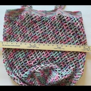 Market BAG , Grocery Bag, Handmade, Crocheted Bag